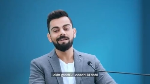 virat kohli trimmer add