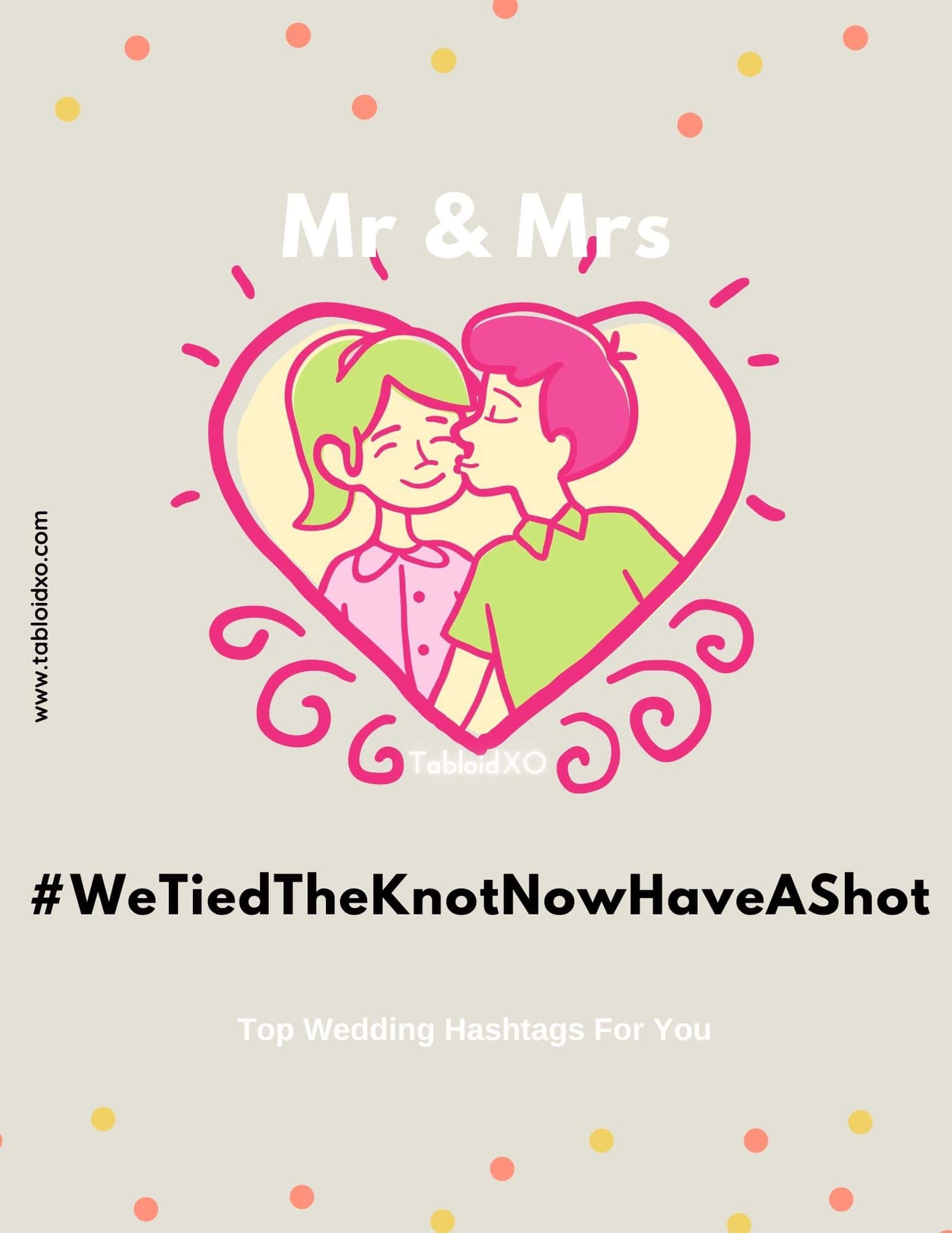 wedding hashtags